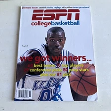 1995 ESPN Magazine Kentucky Wildcats Tony Delk NO LABEL Premier Issue
