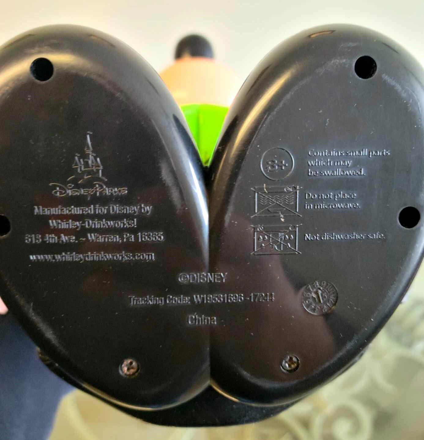 Disney Parks 2015 Halloween Mickey Mouse Dracula Vampire Popcorn Bucket