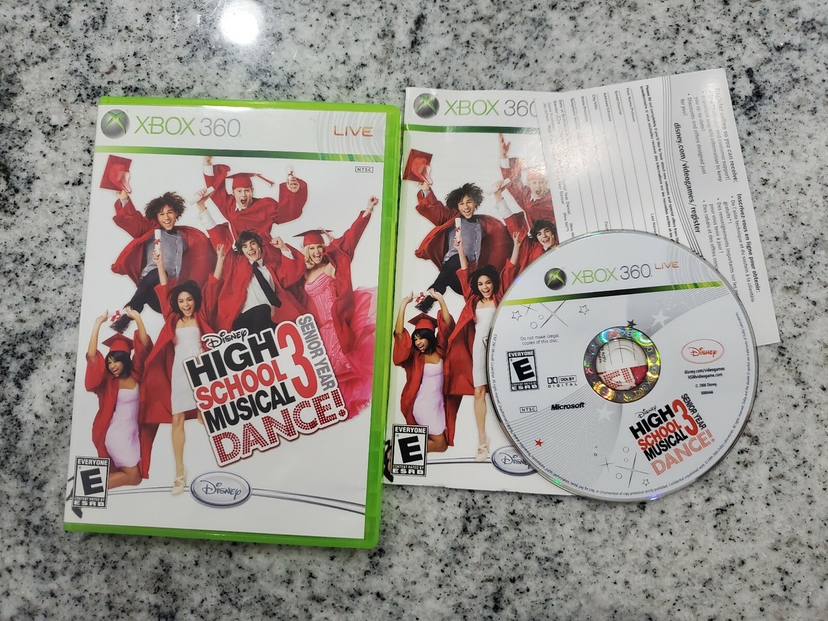 Xbox 360 Disney High School Musical Senior Year Dance, Complete