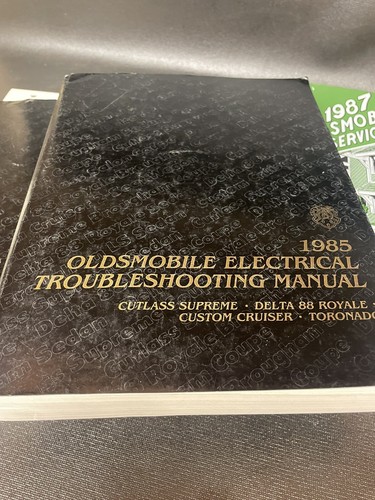 Oldsmobile Service Manuals Cutlass Delta 88 Royale Custom Cruiser Toronado Books - Picture 13 of 16