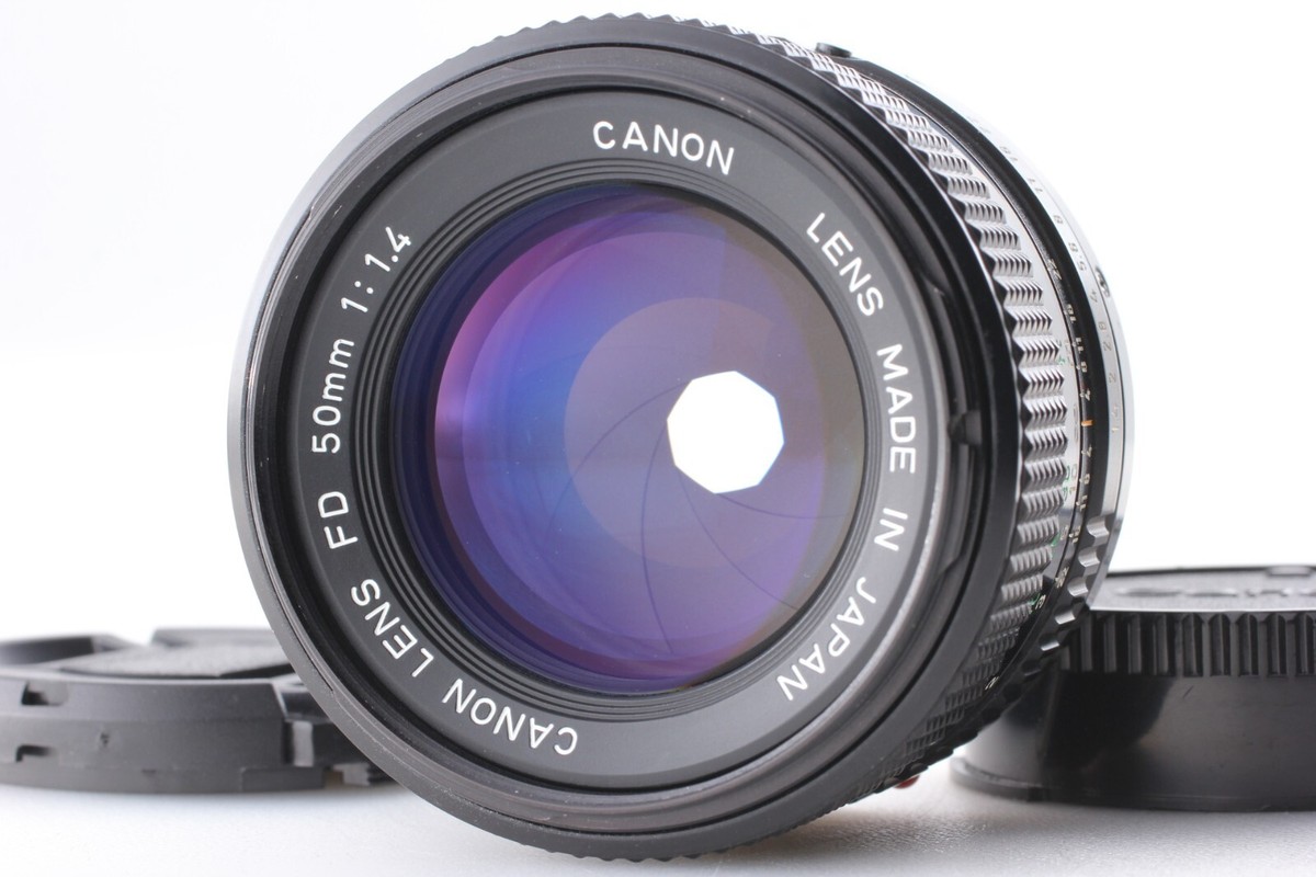 MINT ] Canon New FD NFD 50mm f/1.4 Manual Focus Standard