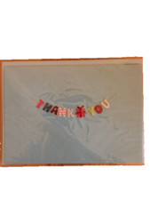 PAPYRUS Thank You Card   Thank You Text. NEW Unopened in original package