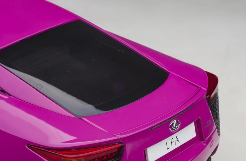 1:18 Lexus LFA par AUTOart en rose passionné 78859 modèle de voiture 1:18 Lexus LFA par AUTOart en rose passionné 78859 modèle de voiture