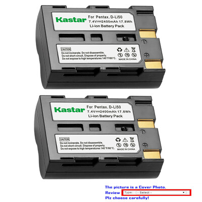 Batterie Otech Pour Pentax K10D (1400 MAh, NiMH) - Noire - NEUVE - Garantie 2 Ans