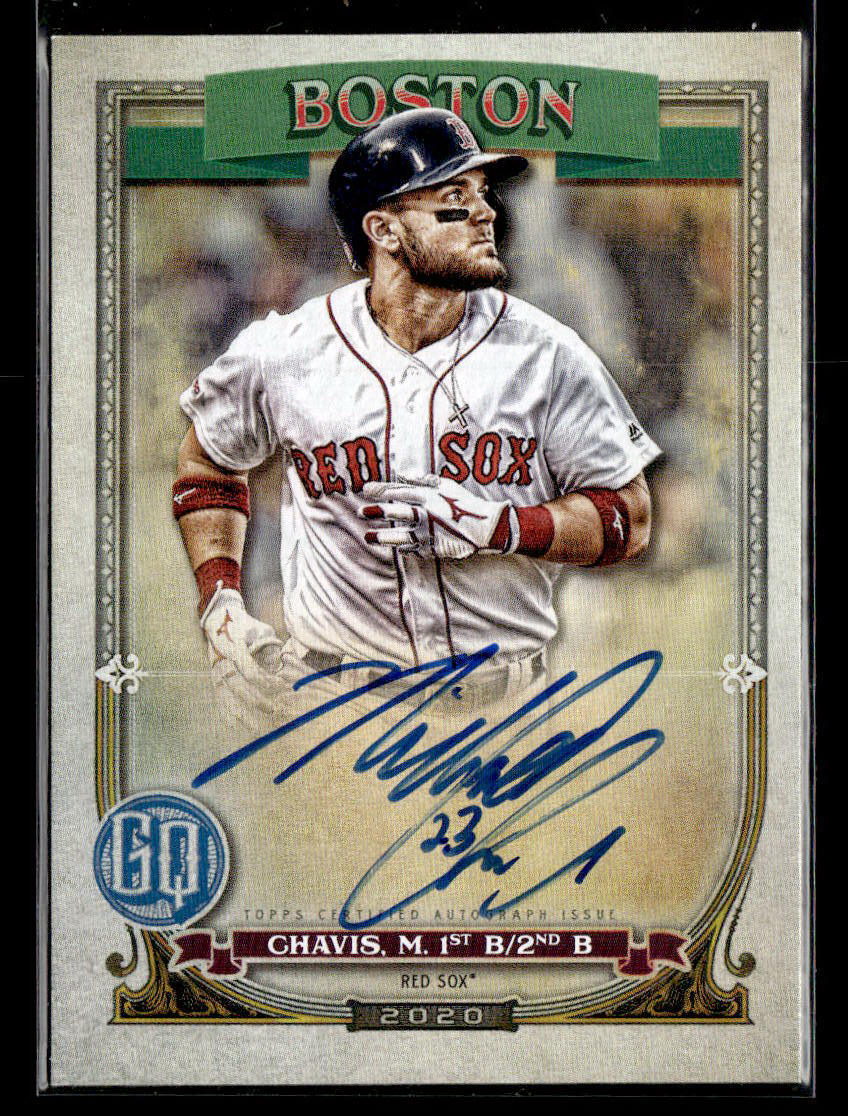 2020 Topps Gypsy Queen #GQA-MCH Michael Chavis Autograph