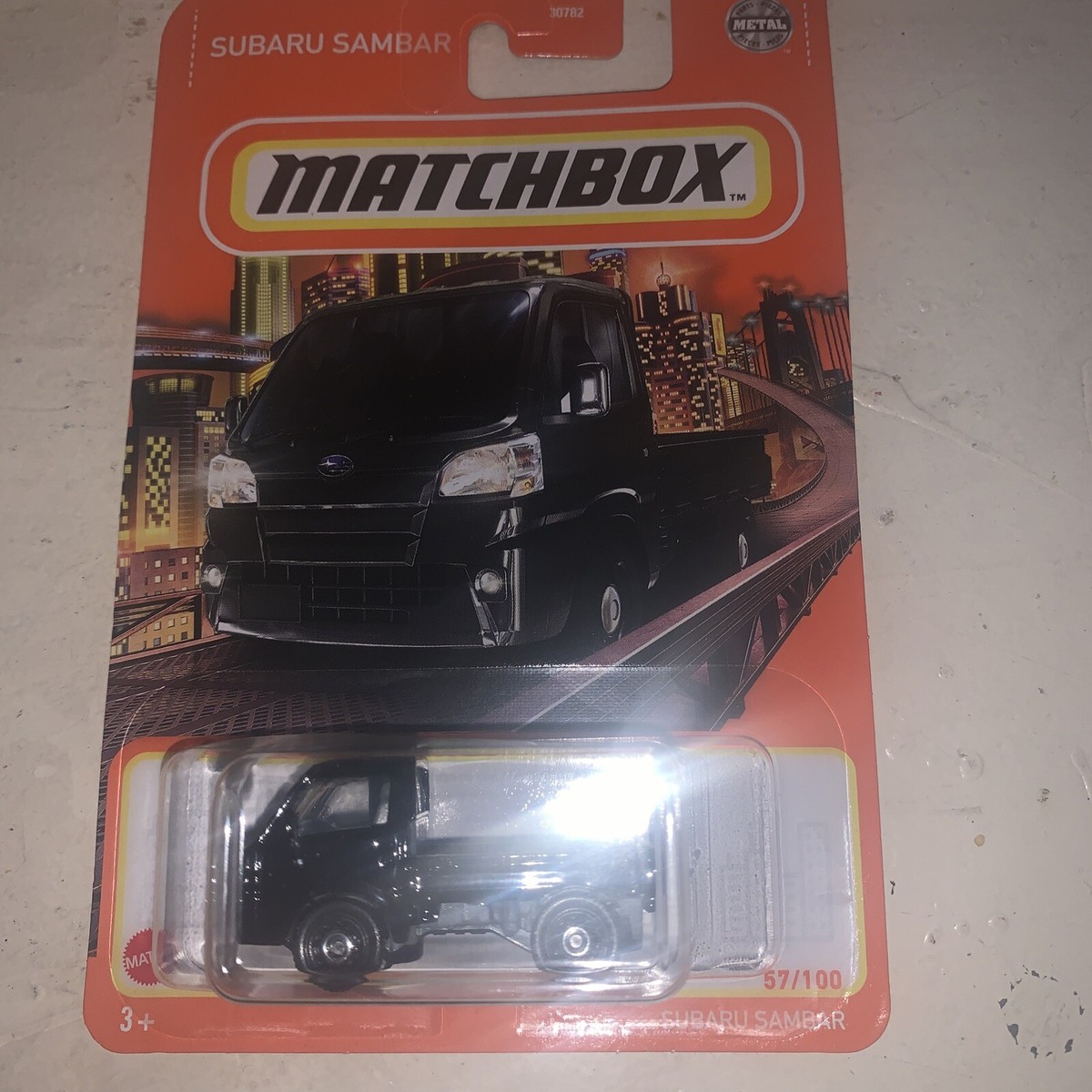 MATCHBOX CITY SERIES SUBARU SAMBAR MINI TRUCK IN BLACK #57/100 | eBay