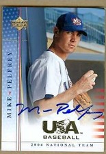 Mike Pelfrey autographed Baseball Card 2005 Upper Deck baseball card #42 Rookie
