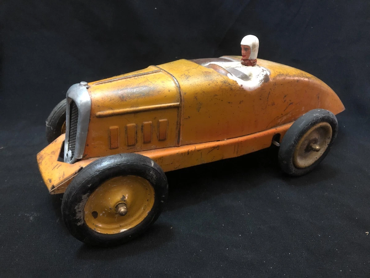 Jouet Citroën Rosalie Des Records, Grand Modèle 43 Cm, à Restaurer, Tôle