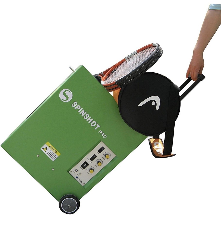 SPINSHOT PRO TENNIS BALL MACHINE (The Best Model for Easy Use) PLAYER