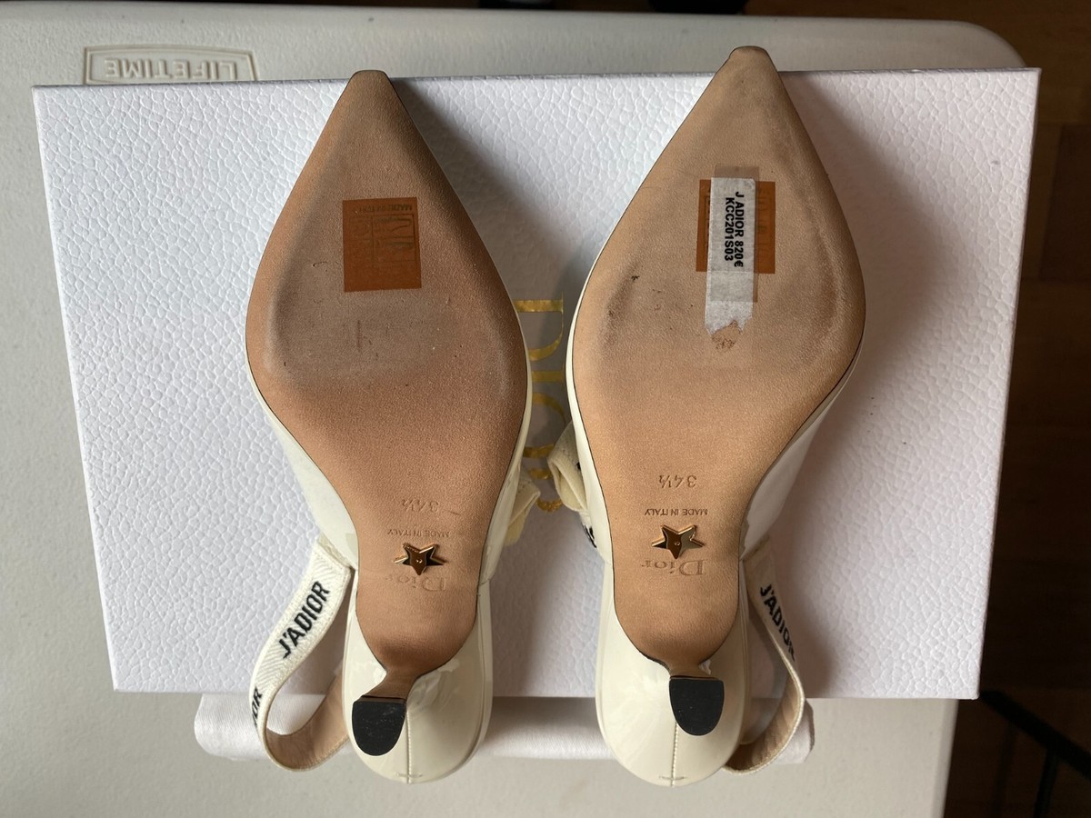 NEW DIOR SLINGBACK PUMP OFF WHITE | eBay NEW DIOR SLINGBACK PUMP OFF WHITE | eBay