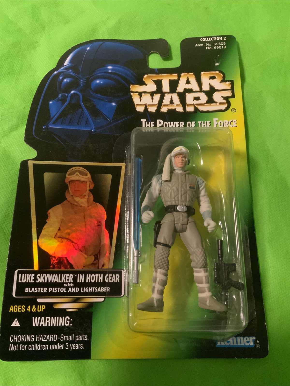 Star Wars The Power of The Force - Luke Skywalker in Hoth Gear Action Figure