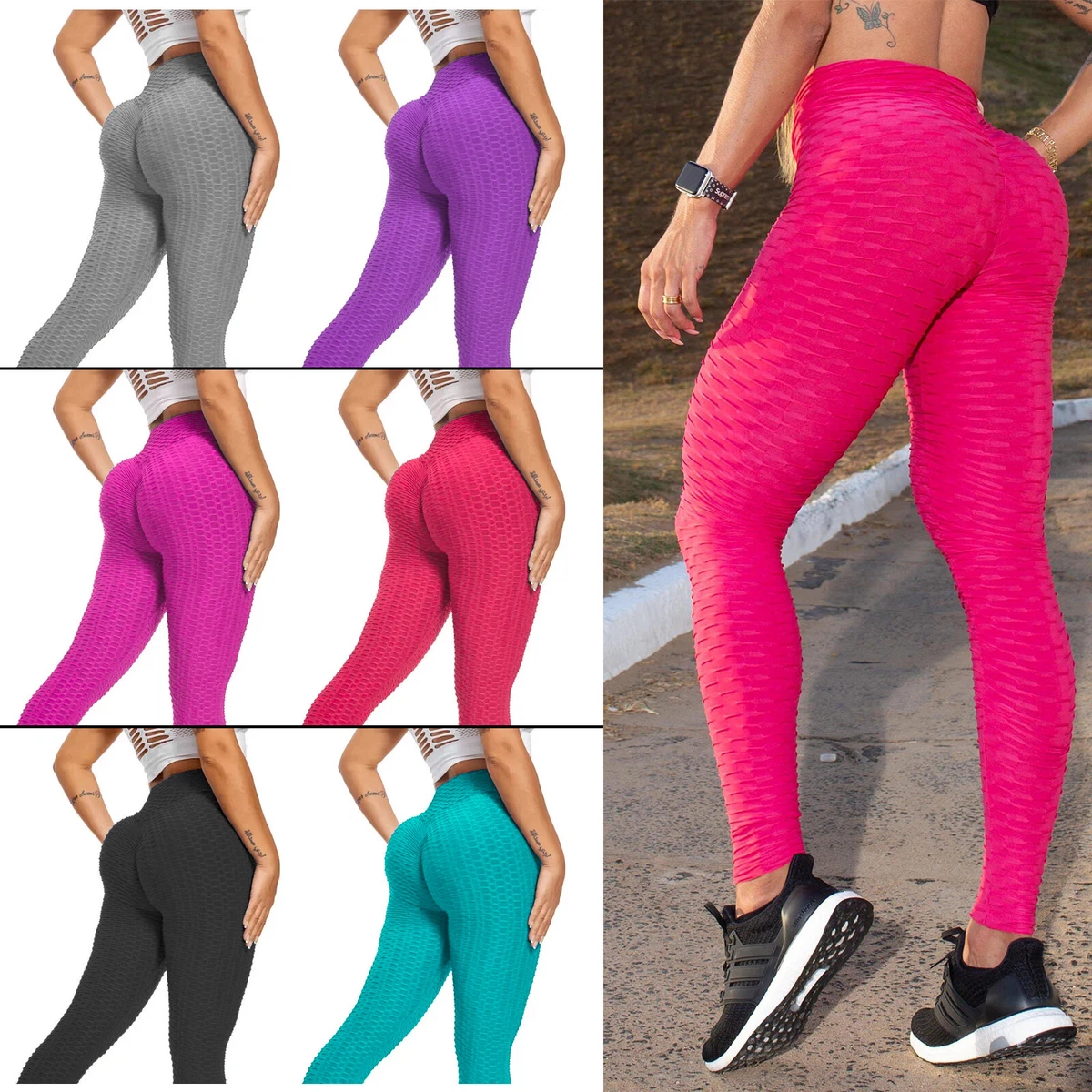 Women Fitnes Scrunch Bum Leggings Butt Lift Leggings High-waisted Tights  Plus Size Sport Legging Anti Cellulite Women's Pants - AliExpress