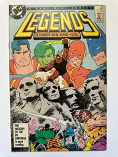 Legends #3 of 6 Mini-Series Task Force X App. DC 1987 VG-FN