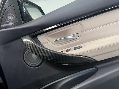 BMW 3 & 4 Series Real Carbon Fiber Interior Door Handle | F30 F32 F80