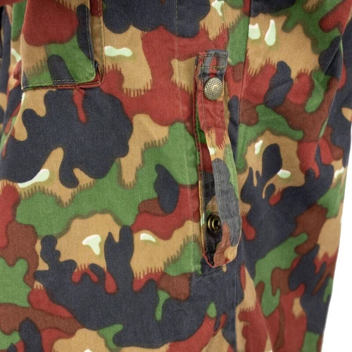 Swiss Alpenflage M83 Camo Lightweight Combat Jacket Size L, Grade 1 Ex,free ship image 5
