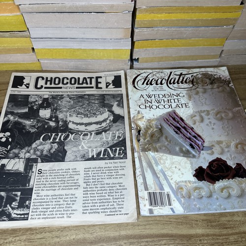 16 Ausgaben Chocolatier Schokolade Nachrichtenmagazin Schokolade Kulinarik Rezepte Vintage - Bild 7 von 14