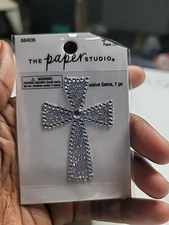 The Paper Studio Paper Crafts ✝️ CROSS Rhinestone Sticker ST1