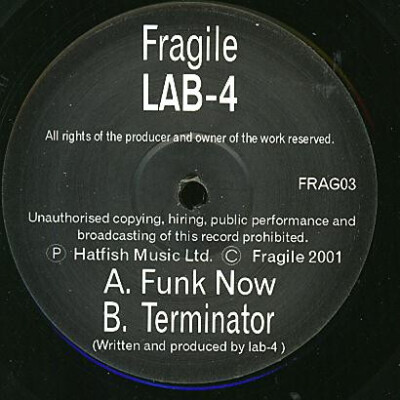 Lab 4 - Funk Now / Terminator (12'')
