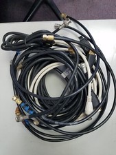 TV Audio Cables , 2 way and 4 way splitters Lot 