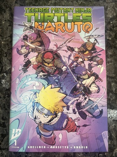 Teenage Mutant Ninja Turtles x Naruto #1 1:50 Kim Jacinto Variant NM