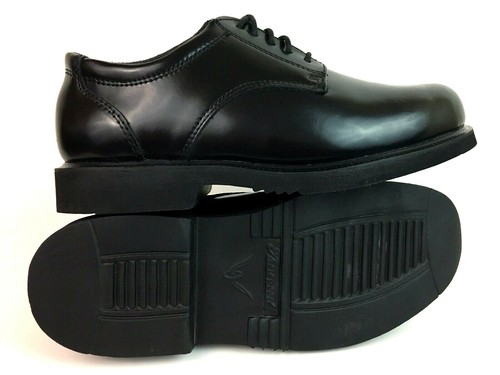 Thorogood Work Shoes, Black Lace Ups, Men 7, Women 9 - Picture 9 of 10