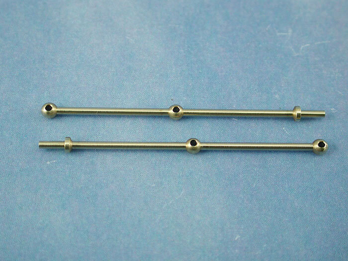 Caldercraft Brass Stanchions - 2 Hole Design, 15mm Size For Model Ships & Boats 11 thumbnail image
