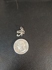 0.7 Grams 925 Sterling Silver Eye Of Ra Egypt Egyptian Charm Pendant
