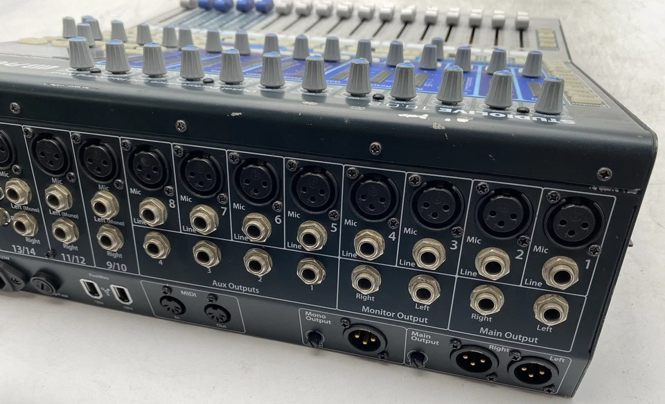 Presonus StudioLive 16.0.2 USB 16x2 Live/Recording Digital Mixer - Image 4 of 4