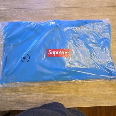 Supreme Box Logo Hooded Sweatshirt (FW25) Brand NEW SEALED XL CYAN