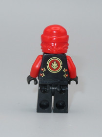 LEGO Kai final battle robes Ninjago Red energy pattern minifigure Ninja 70500