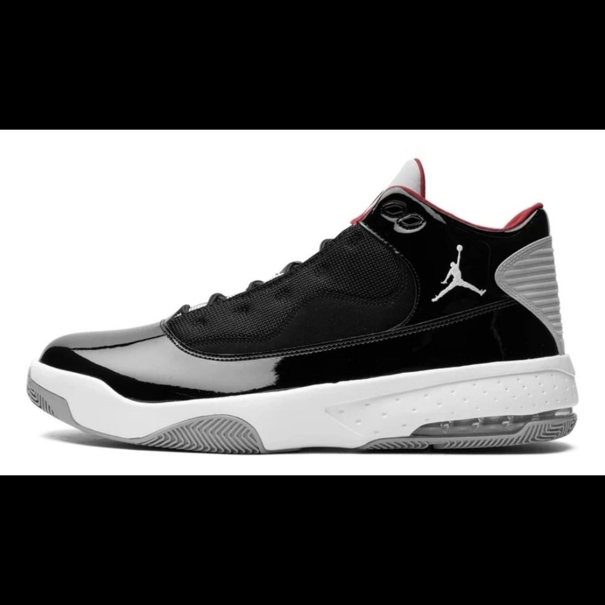 Size 7Y Air Jordan Max Aura 2 Black Cement Nike shoes Air Jordan Max Aura 2 Black Cement Size 9.5 | Mercari main image 4