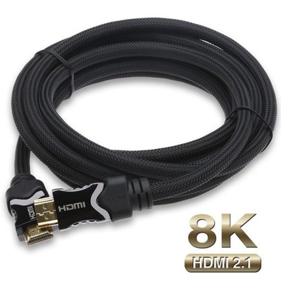 6ft/15ft Ultra HD 8K HDMI 2.1 Cable 48Gbps eARC HDR for Smart TV & Home Theater