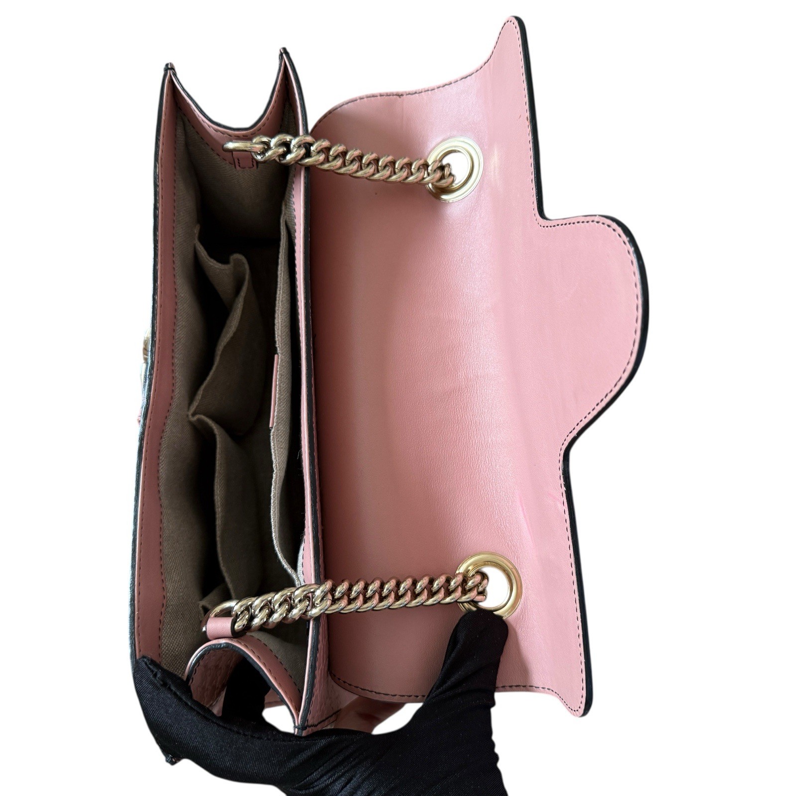 Authentic Gucci Medium Microguccissima Emily chai… - image 5