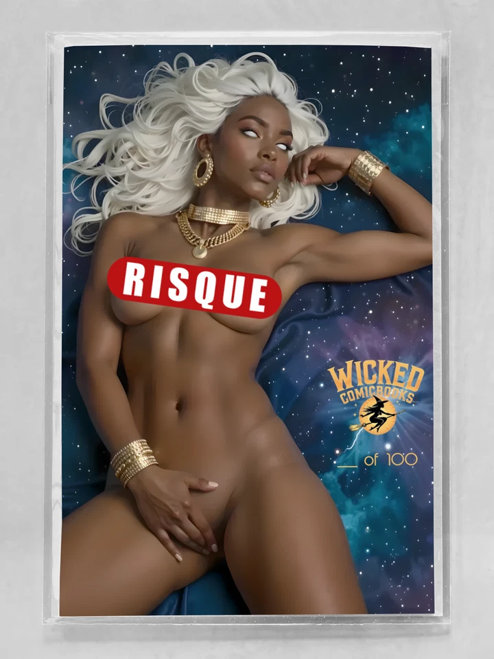 Mutant - Storm - Cosplay Doble Cubierta - Wicked Comic Books Excl.- Ltd. 100 con Certificado de Autenticidad Foto 3 de 4