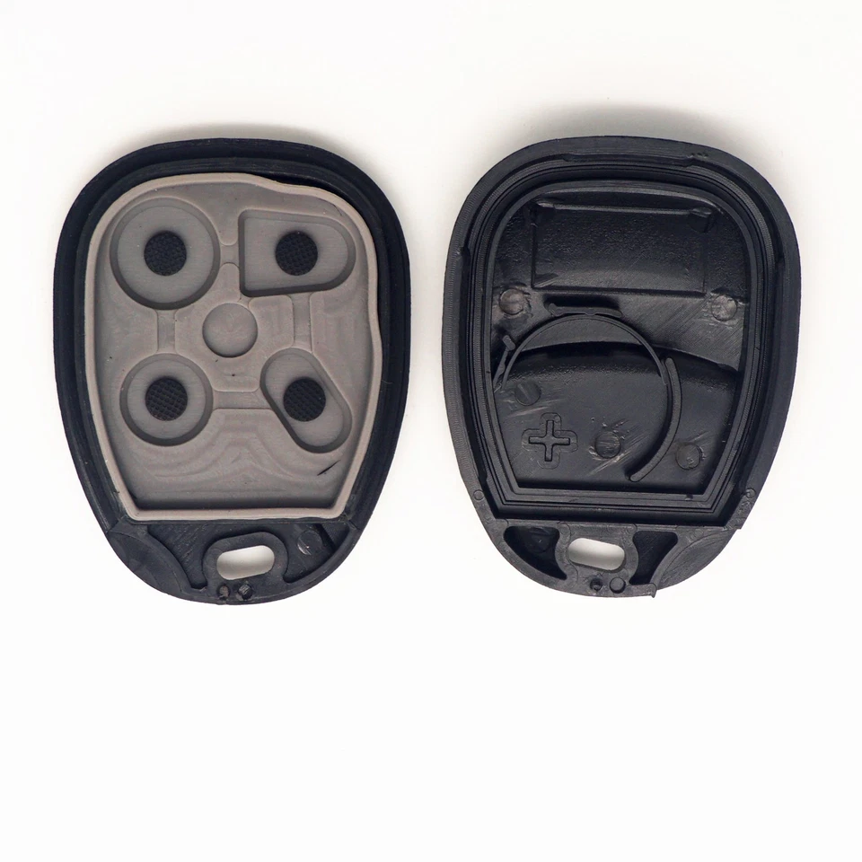 Carcasa de llavero remoto de 4 botones 2 piezas para Buick Cadillac Chevy Pontiac Chevrolet Foto 3 de 4