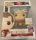 JOE MONTANA SIGNED AUTO FUNKO POP #84 JSA #AL60441 SAN FRANCISCO 49ERS NFL HOF
