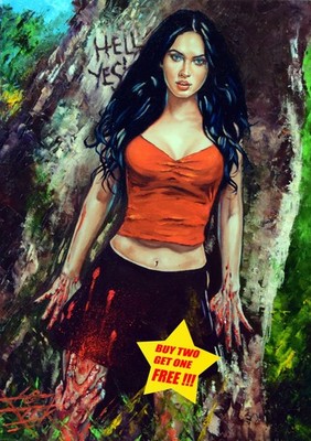 Jennifer's Body / Fine Art Print / Sleeved W Backing Board / Signed Rick Melton