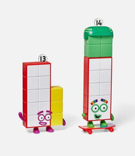 Numberblocks Friends Thirteen and Fourteen Figures, Numbers for Toddlers