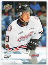 2018-19 Serron Noel Upper Deck CHL Rookie - Oshawa Generals