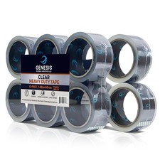 Clear Packing Tape, 12 Rolls Heavy Duty Packaging Tape for Shipping Packaging...