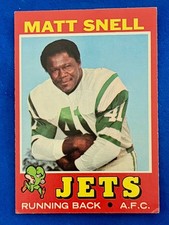 1971 Topps - Matt Snell #205***Free Shipping***A