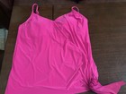 Ladies Pink Miraclesuit  Tankini With Side Tie XL — photo 4
