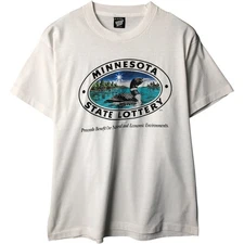 Vintage 90'S Screen Stars Best Print T-Shirt Made in USA Men's XL (Size XL)