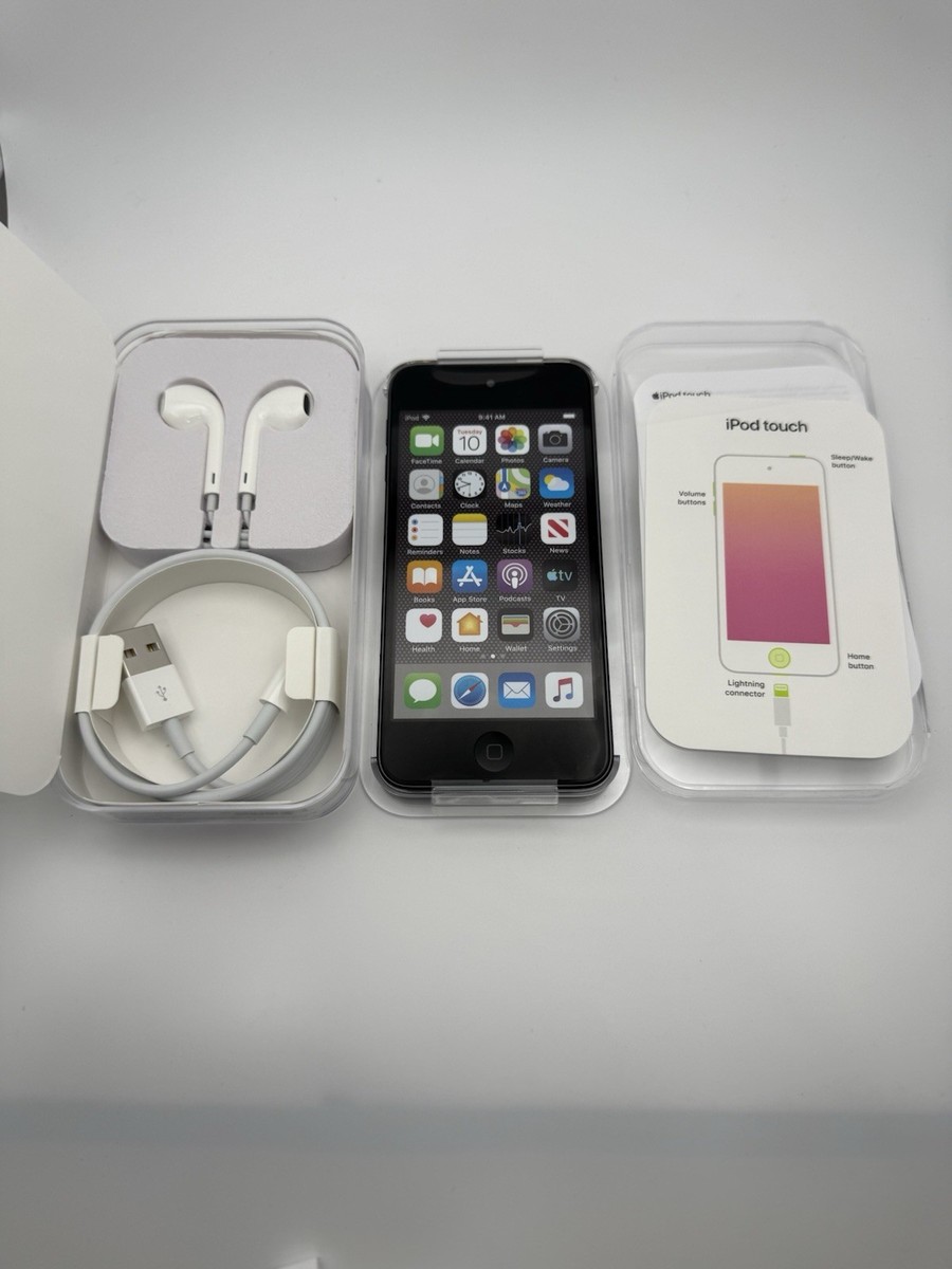 Open Box Apple iPod Touch (7th Generation) Space Gray, 32GB + 1 YR