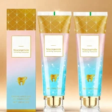 Gentle Care Niacinamide Whitening Toothpaste Remove Teeth Stains Freshens Breath