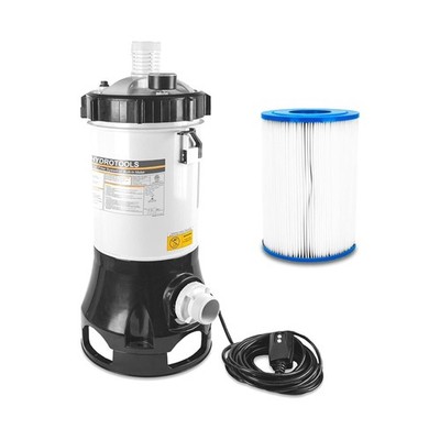 SWIMLINE HYDROTOOLS Above-Ground Pool Cartridge Filter, Sure-Flo 25 Sq Ft w/ ...
