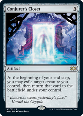 1 x Conjurer's Closet - Double Masters - NM-Mint - MTG