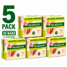 Palmolive Soap Almond Milk 20 Bars 5 Pack Bulk Value Delicate Care