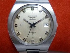 Longines Admiral Data Vintage 1960s Orologio Uomo Automatico Autentico Lavoro