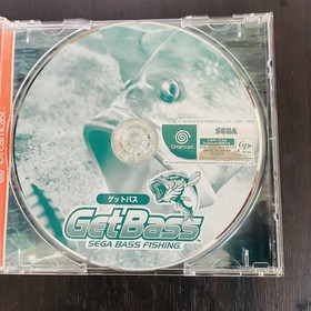 Get Bass Sega Bass Fishing Sega Dreamcast 1999 Japanese Version HDR-0023 Retro